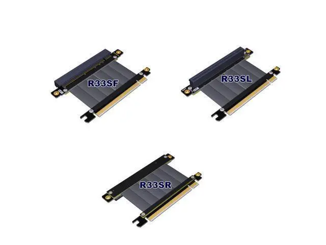 Alt view image 5 of 6 - Full Speed 3.0 PCIE X16 Riser Cable Graphics Card Extension Cable PCI Express Riser Extender for GPU 15/30/40/50cm (50cm, R33SL)