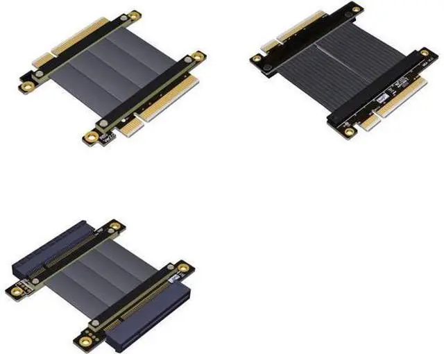 Main image of PCI-Express 4.0/3.0 8X to pcie x8 Jumpers Riser Extension Cable Graphics Cards Male-Male Female-Female pcie Riser Cable (30cm, R88NS(3.0 Tx to Rx))