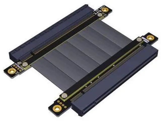 Main image of ADT-Link PCI-Express 3.0 16x to pcie x16 Jumpers Riser Extension Cable Graphics Cards Male-Male Female-Female pcie Riser Cable (20cm, R33VF(Tx to Rx))