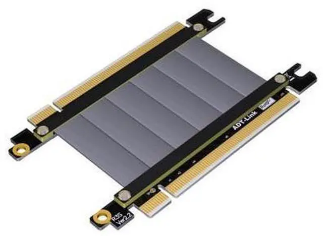 Main image of PCI-Express 3.0 16x to pcie x16 Jumpers Riser Extension Cable Graphics Cards Male-Male Female-Female pcie Riser Cable (30cm, R33SS(Tx to Tx))