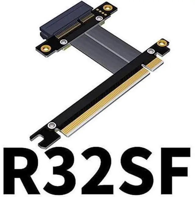 Main image of PCI Express 3.0 x16 to x4 Extension Cable 90 180 270 Degree (50cm, R32SL)