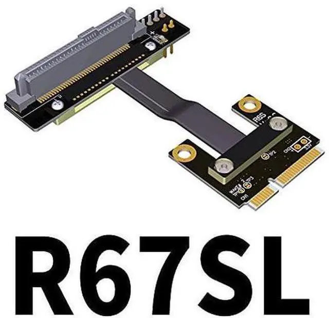 Main image of QJJ mPCIe (Mini PCI-E) to U.2 SFF8639 Extension Cable (40cm, R67SL)