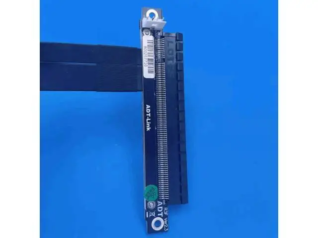 Alt view image 6 of 7 - M.2 NVMe to PCI-Express x16 Cable M2 NGFF NVMe Converter to PCIE X16 Graphics Card Built-in Adapter M.2 Mkey Extension Card Pci-e 16x Flexible Flat Cable (30cm, R43ML)