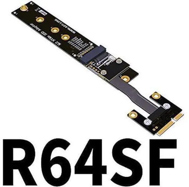 Main image of ADT-Link Mini-PCIe to M.2 NVMe Extension Cable for M.2 WiFi Slot to mPCIe Edge Extension (15cm, R64SF)
