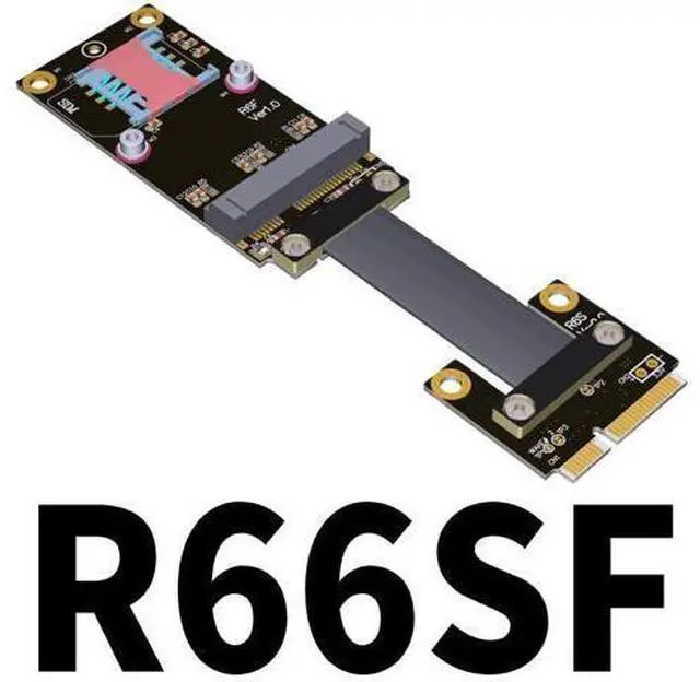 Main image of Mini PCIe (minicard) Extension Cable Extender Adapter Extension Cable (50cm, R66SF)
