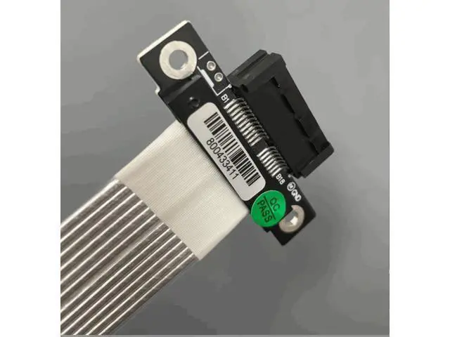 Alt view image 3 of 4 - ADT-Link PCIe 4.0 x1 to x1 Jumper Cable Female to Female Tx to Tx/Rx to Rx Silver Plated Wire with Low Impedance (300mm, K11FF)