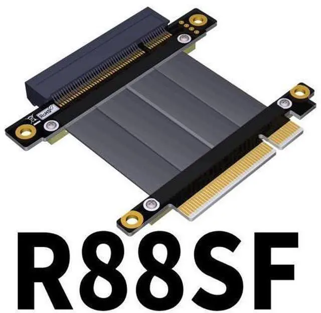 Main image of QJJ PCIe x8 to x8 Adapter for Graphics Video Cards Extension (100cm, R88SF)