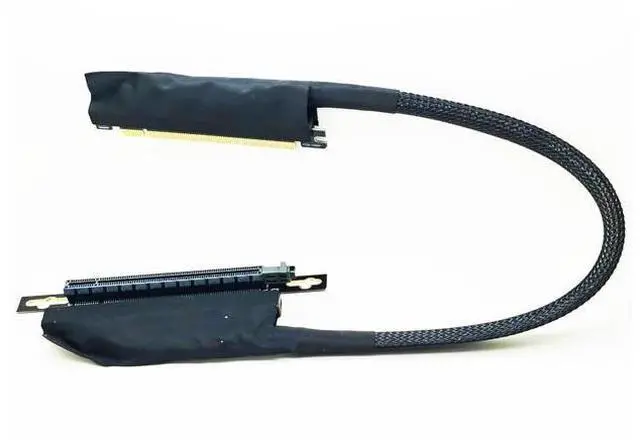 Main image of 50cm U-Shape PCI-e 4.0 X16 Riser Cable for PCIe GeForce RTX30/40 GPU Card