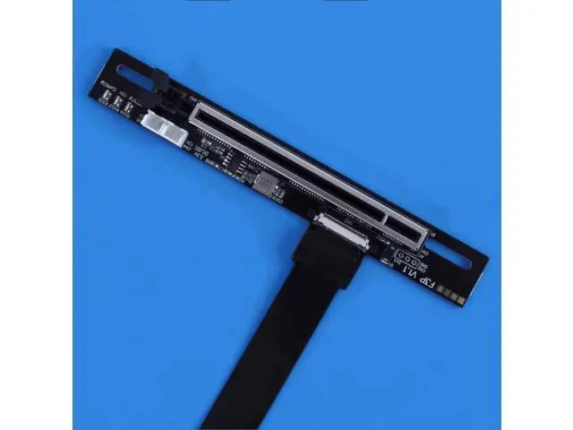 Alt view image 3 of 7 - PCIe 5.0 M.2 NVMe to PCIe x16 FFC Flexible Cable Gen5 x4 (128Gbps) for Graphics Cards and Ultra SSDs (F43SP-TL-25cm)