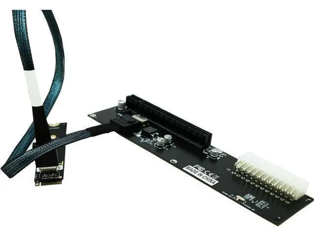 Alt view image 2 of 7 - M.2 M-Key to PCI-e PCI-Express 16X 3.0 25cms and 4.0 50cms Extension Cable As External Graphics Card