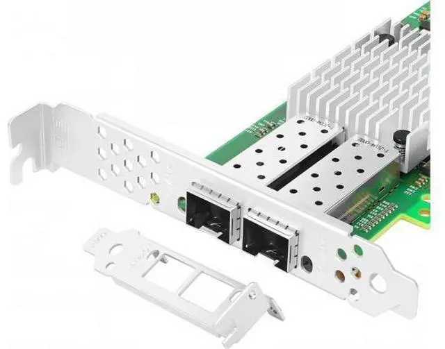 Alt view image 5 of 6 - 10GbE NIC Card for Mellanox MCX312B-XCCT, PCIe 3.0 x8 10Gb Ethernet NIC with Mellanox ConnectX-3 Chipset, Dual SFP+ Network Card