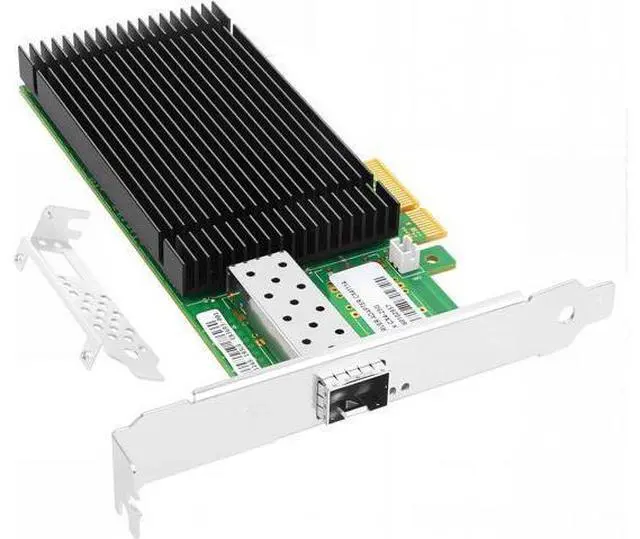 Main image of 25GbE NIC Card for Mellanox MCX4111A-SFP28-X4, PCIe 3.0 x4 25Gb Ethernet NIC with Mellanox ConnectX-4 Lx Chipset, Single SFP28 Network Card Support RDMA