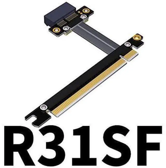 Main image of PCI Express 3.0 x16 to x1 Extension Cable 90 180 270 Degree (60cm, R31SF)