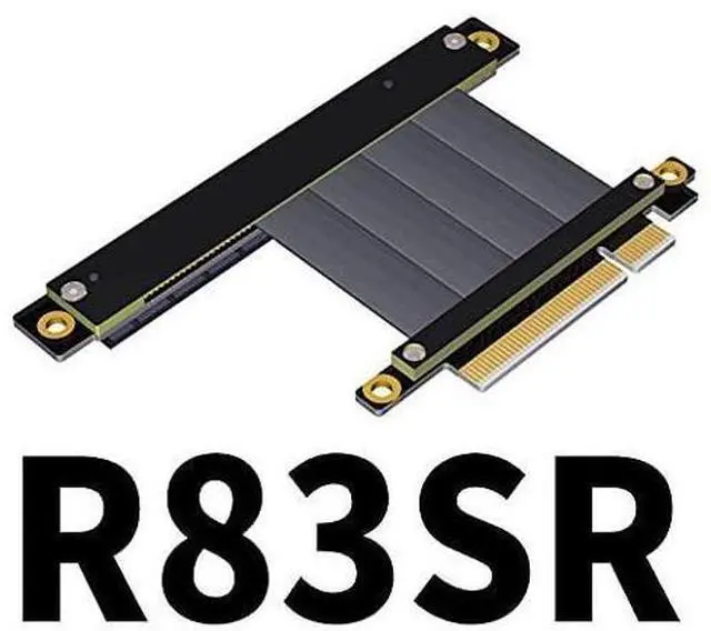 Alt view image 2 of 3 - QJJ PCIe x8 to x16 Adapter for Graphics Video Cards Extension. (100cm, R83SR)