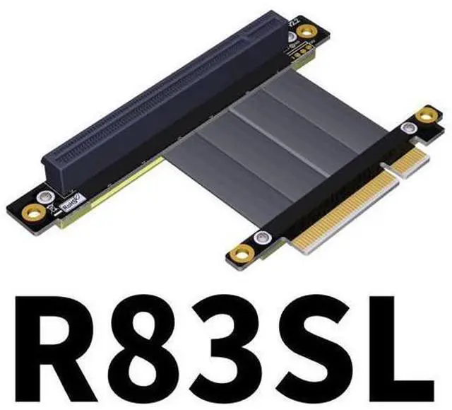 Alt view image 3 of 3 - QJJ PCIe x8 to x16 Adapter for Graphics Video Cards Extension. (100cm, R83SR)