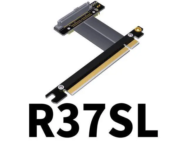 Alt view image 2 of 2 - QJJ PCIe x16 to U.2 Extender Adapter for U.2 NVMe SSD (50cm, R37SF)