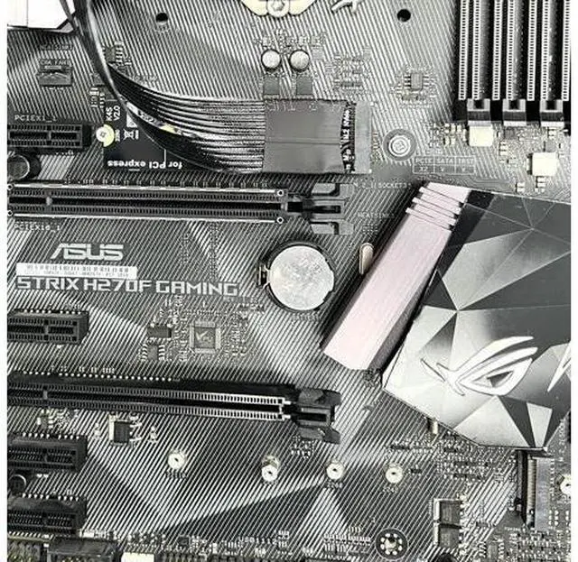 Alt view image 4 of 7 - PCIe 5.0 M.2 NVMe M Key to U.2 SFF-8639 SSD Extension Cable with Power Cord (K47SF-BK, 15cm)