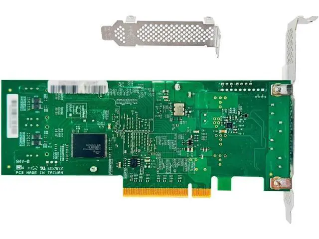 Alt view image 4 of 5 - SAS HBA Card Compatible with LSI 9207-8i IT Mode PCIe SATA Expansion Card, SAS Expander Support, 8-Port 6Gbps PCIe 3.0, HBA Controller with 2x SFF-8087 to 4x SATA Cables for ZFS TrueNAS unRAID Proxmox