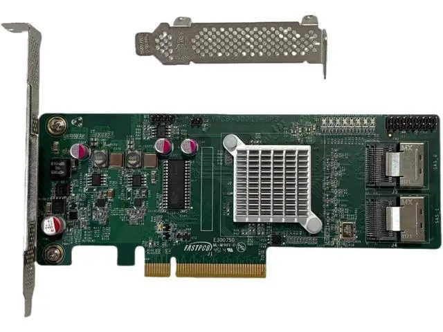 Alt view image 3 of 6 - 9211-8I 6Gbps SAS HBA FW:P20 LSI 9211-8i IT Mode ZFS FreeNAS unRAID Controller Card 2* SFF-8087 SATA
