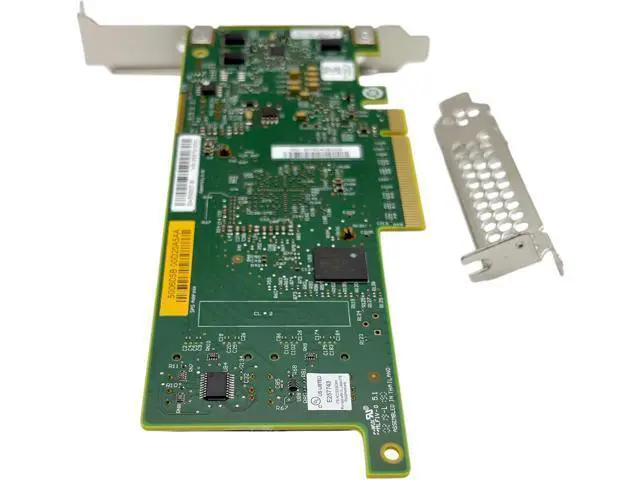 Alt view image 6 of 7 - LSI SAS2308 9207-8i HBA Card 6Gbs SAS SATA PCI-E 3.0 HBA LSI FW:P20 IT Mode Expander Card ZFS FreeNAS unRAID+ 2 * SFF-8087-4* SATA Cable