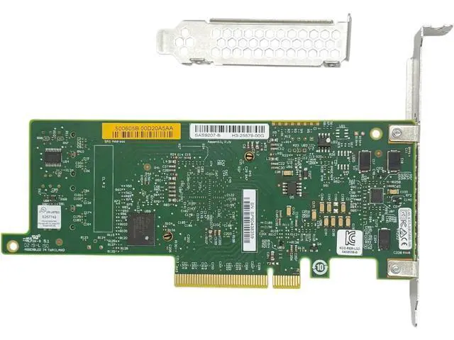 Alt view image 4 of 7 - LSI SAS2308 9207-8i HBA Card 6Gbs SAS SATA PCI-E 3.0 HBA LSI FW:P20 IT Mode Expander Card ZFS FreeNAS unRAID+ 2 * SFF-8087-4* SATA Cable