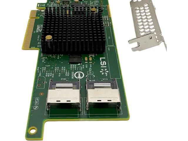 Alt view image 5 of 7 - LSI SAS2308 9207-8i HBA Card 6Gbs SAS SATA PCI-E 3.0 HBA LSI FW:P20 IT Mode Expander Card ZFS FreeNAS unRAID+ 2 * SFF-8087-4* SATA Cable