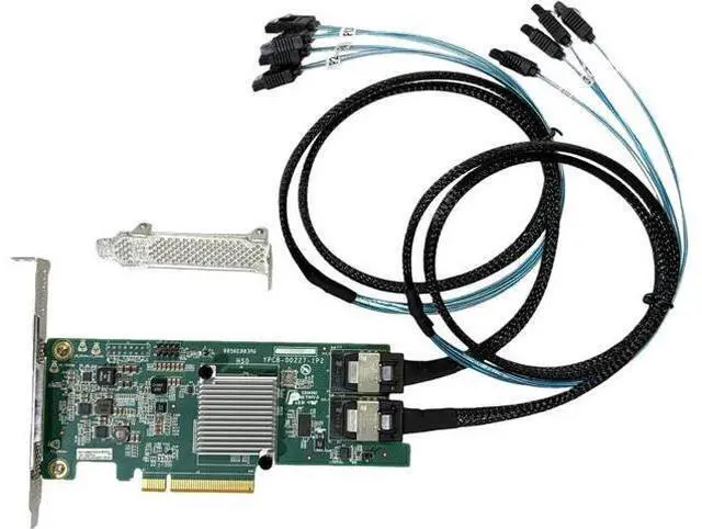 Main image of 9207-8i SAS2308 SATA/SAS 6Gb/s PCI-E 3.0 HBA LSI FW:P20 IT Mode for ZFS FreeNAS unRAID+ 2 * 8087-SATA Cable