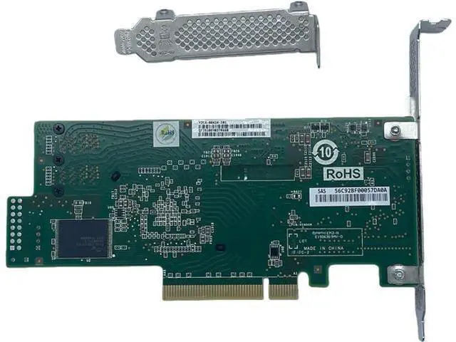 Alt view image 4 of 6 - SAS 9300-8i LSI SAS3008 8-Port 12Gb PCIe IT Mode ZFS FreeNAS unRAID RAID Expander+2*SFF-8643 SATA Cable