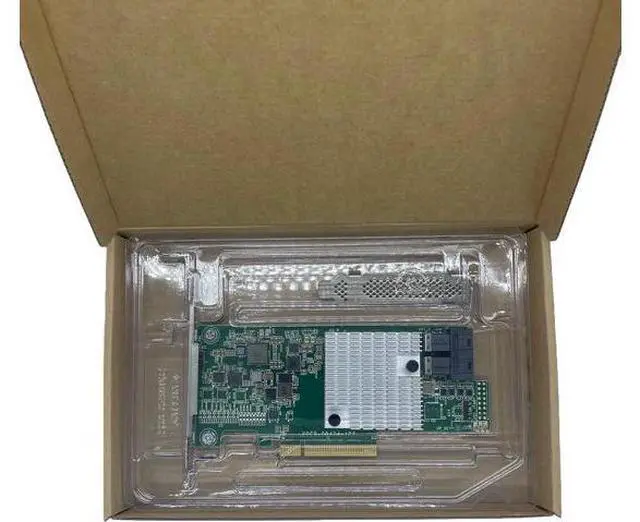 Alt view image 6 of 6 - SAS 9300-8i LSI SAS3008 8-Port 12Gb PCIe IT Mode ZFS FreeNAS unRAID RAID Expander+2*SFF-8643 SATA Cable