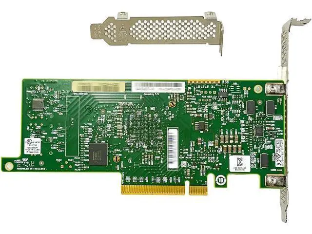 Alt view image 3 of 5 - SAS HBA Card Compatible with LSI 9207-8i IT Mode PCIe SATA Expansion Card, SAS Expander Support, 8-Port 6Gbps PCIe 3.0 x8, HBA Controller with 2 SFF-8087 to 4× SATA Cables,ZFS TrueNAS unRAID NAS