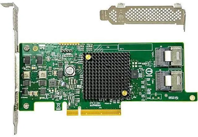 Alt view image 2 of 5 - SAS HBA Card Compatible with LSI 9207-8i IT Mode PCIe SATA Expansion Card, SAS Expander Support, 8-Port 6Gbps PCIe 3.0 x8, HBA Controller with 2 SFF-8087 to 4× SATA Cables,ZFS TrueNAS unRAID NAS