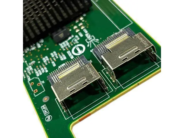 Alt view image 5 of 5 - SAS HBA Card Compatible with LSI 9207-8i IT Mode PCIe SATA Expansion Card, SAS Expander Support, 8-Port 6Gbps PCIe 3.0 x8, HBA Controller with 2 SFF-8087 to 4× SATA Cables,ZFS TrueNAS unRAID NAS