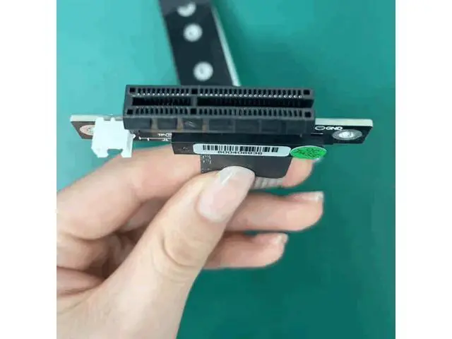 Alt view image 5 of 6 - ADT-Link M.2 NVME SSD Interface to PCIe 4.0x4 Corner Series Riser Extension Cable 64G/BPS Full Speed M.2 M Key 2280/2260/2242/2230 Riser Card Gen4 with SATA Cable (K42UT(Gen4), 5cm)