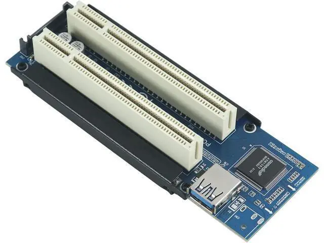 Alt view image 5 of 7 - PCIe to PCI Adapter | x1 to LegaPCI Converter with USB 3.0 Cable | Desktop Audio Interface Expansion