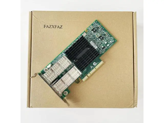 Alt view image 3 of 7 - CX314A MCX314A-BCCT 40Gb Ethernet Mellanox ConnectX-3 Pro Dual-Port QSFP Network (Network, Half Height)
