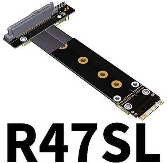 Main image of M.2 NVME Key M to U.2 SFF 8643 NVMe Extension Cable (60cm, R47SL)