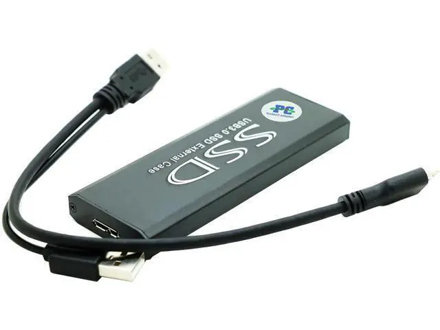 Alt view image 3 of 7 - USB 3.0 24pin SSD Case with M.2 SATA 2280 Card,Compatible for SSD from 2012 Year MacBook PRO Retina