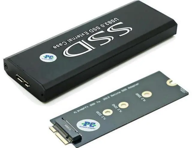 Main image of USB 3.0 24pin SSD External Case with M.2 SATA Upgrade Card,Compatible for SSD from 2012 Year MacBook PRO Retina