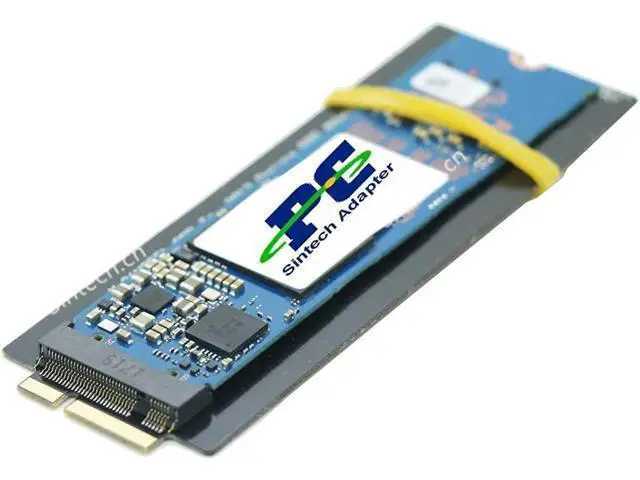 Alt view image 6 of 7 - USB 3.0 24pin SSD External Case with M.2 SATA Upgrade Card,Compatible for SSD from 2012 Year MacBook PRO Retina