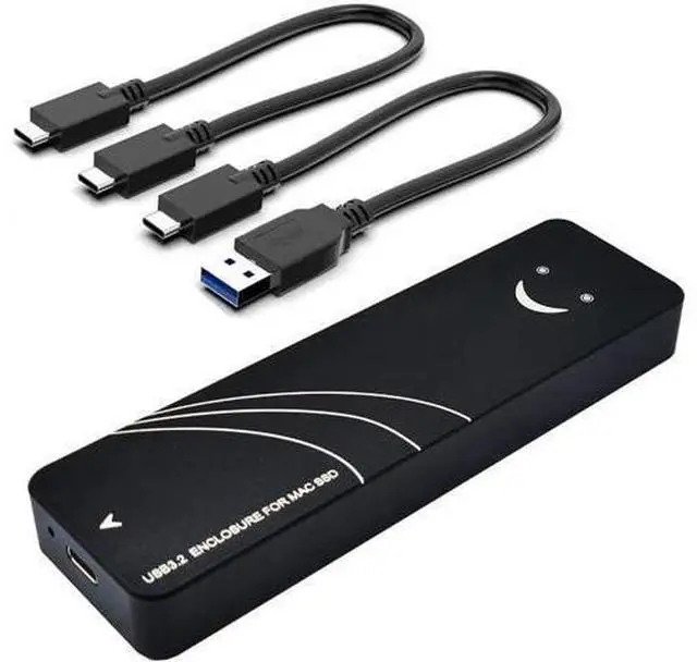 Main image of USB 3.2 External Case,USB Type C Enclosure,Compatible with 28Pin MacBook Air(Mid 2013-2016) and PRO(Late 2013 - Mid 2015) SSD,Support nVME with ST-NGFF2013