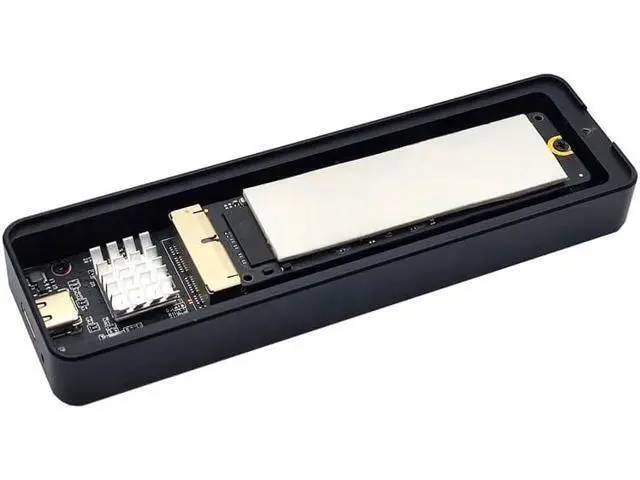 Alt view image 3 of 5 - USB 3.2 External Case,USB Type C Enclosure,Compatible with 28Pin MacBook Air(Mid 2013-2016) and PRO(Late 2013 - Mid 2015) SSD,Support nVME with ST-NGFF2013