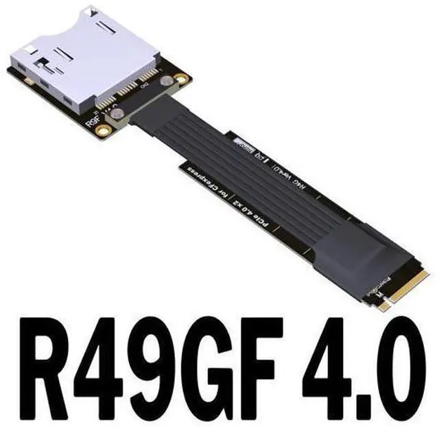 Main image of QJJ R49GF 4.0 M.2 NVMe to CFexpress Extender (30cm, R49GF 4.0)