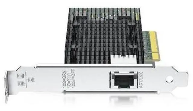 Alt view image 5 of 6 - 10Gb PCI-E NIC Network Card, Single Copper RJ45 Port, with Intel X540-BT1 Controller, PCI Express Ethernet LAN Adapter Support Windows Server/Windows/Linux/ESX, Compare to Intel X540-T1