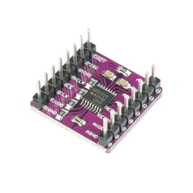 Alt view image 2 of 5 - CJMCU-1220 24-Bit ADC Converter Module, ADS1220 3V-5V SPI/I2C Low Power A/D Conversion for Development Board