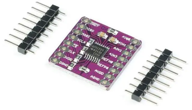 Main image of CJMCU-1220 24-Bit ADC Converter Module, ADS1220 3V-5V SPI/I2C Low Power A/D Conversion for Development Board