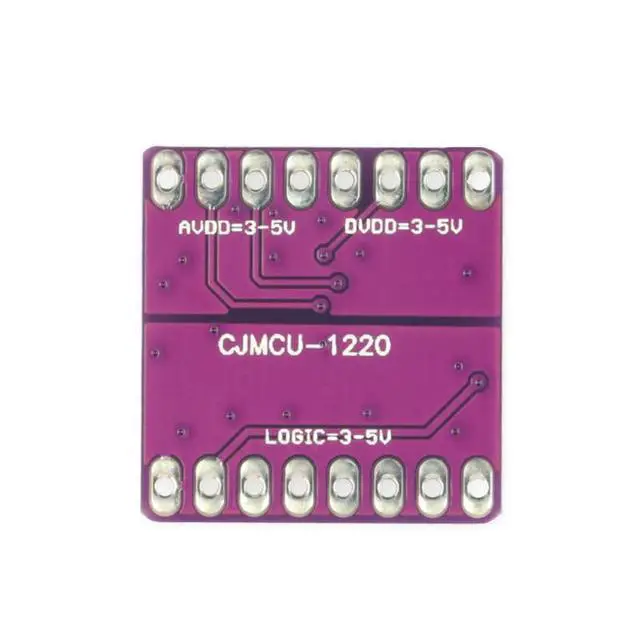Alt view image 5 of 5 - CJMCU-1220 24-Bit ADC Converter Module, ADS1220 3V-5V SPI/I2C Low Power A/D Conversion for Development Board