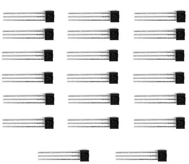 Main image of 20Pcs OH137 Unipolar Hall Effect Sensor for Highly Sensitive Instruments TO-92S 3Pin 4.5-24V 25mA Reverse Polarity Protection Hall Switch IC