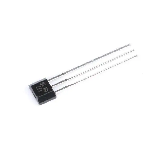 Alt view image 4 of 5 - 20Pcs OH137 Unipolar Hall Effect Sensor for Highly Sensitive Instruments TO-92S 3Pin 4.5-24V 25mA Reverse Polarity Protection Hall Switch IC