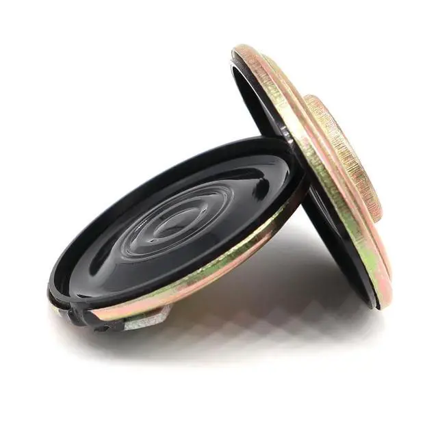 Alt view image 3 of 5 - 10pcs 28mm Iron Shell Speaker 8 0.5W Mylar Round for Toy Horn Driver