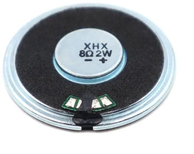 Main image of 10pcs 40mm Iron Shell Magnetic Speaker 8 2W Round Toy Sound Module